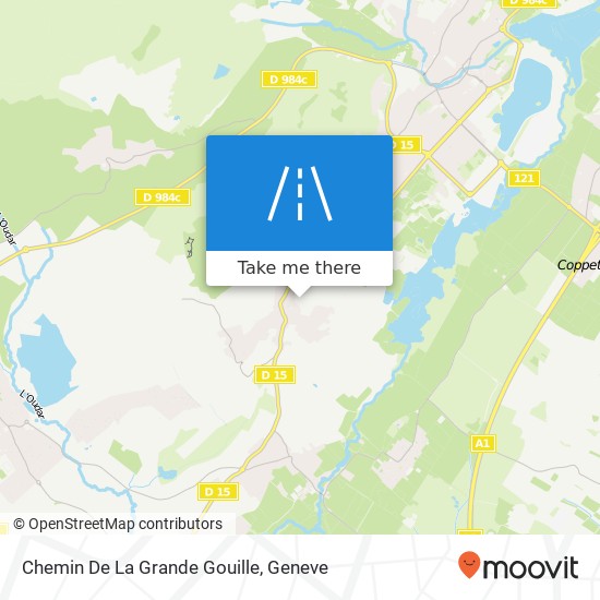 Chemin De La Grande Gouille map