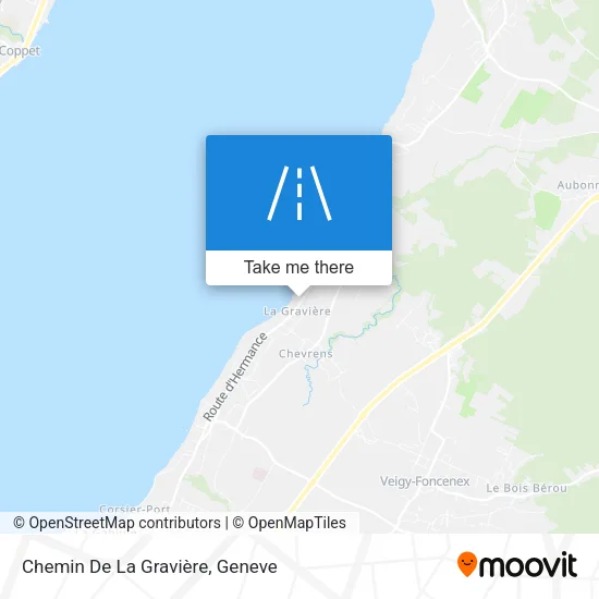 Chemin De La Gravière map