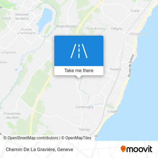 Chemin De La Gravière map