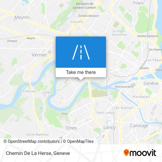 Chemin De La Herse map