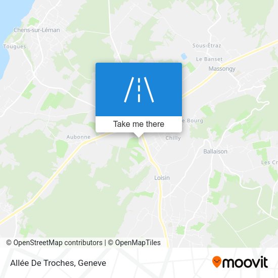 Allée De Troches map