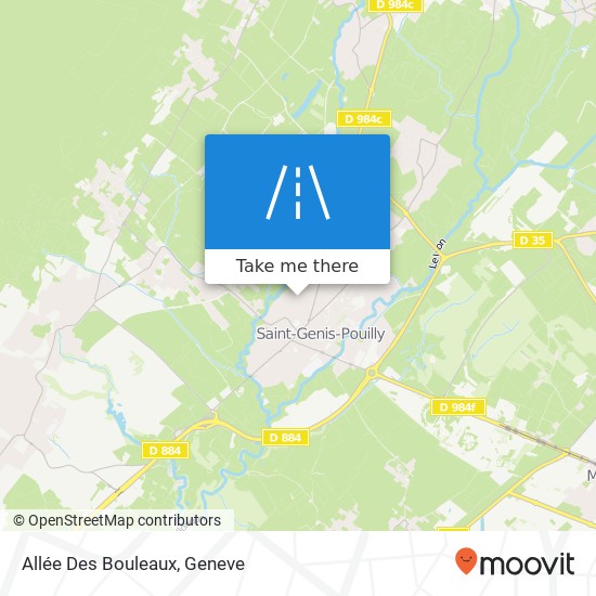 Allée Des Bouleaux map