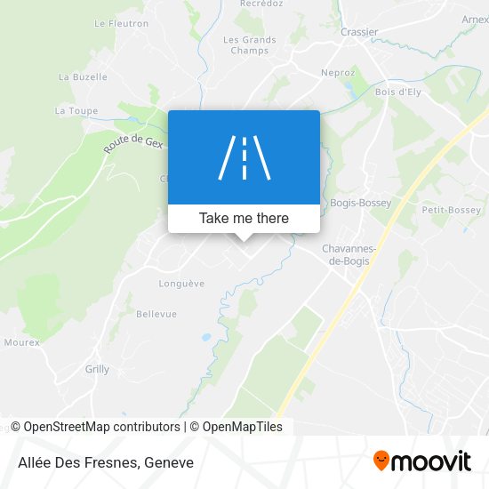 Allée Des Fresnes map