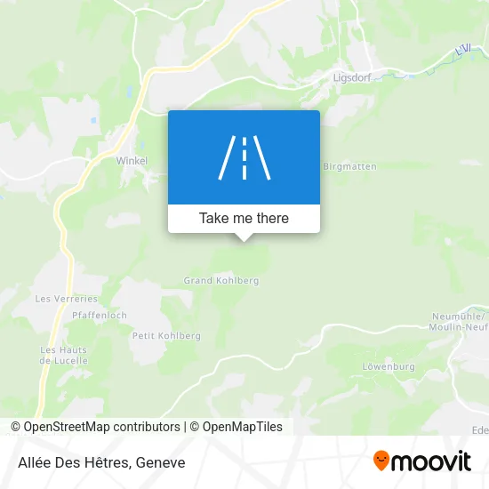 Allée Des Hêtres map