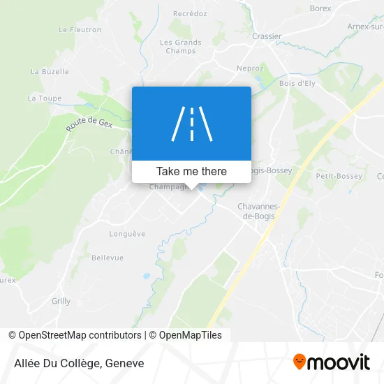 Allée Du Collège map