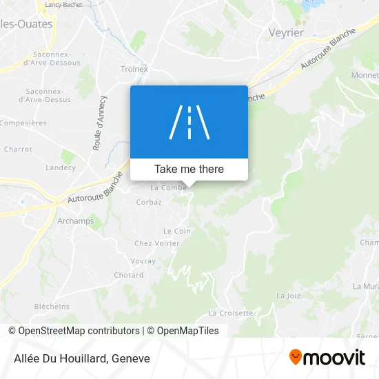 Allée Du Houillard map