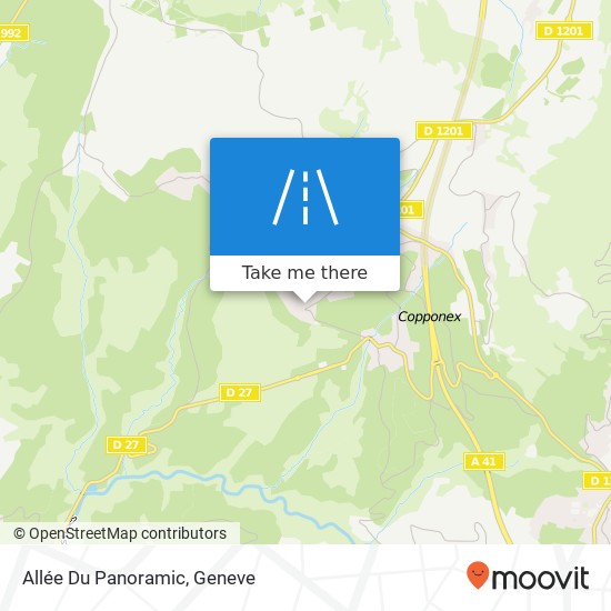 Allée Du Panoramic map