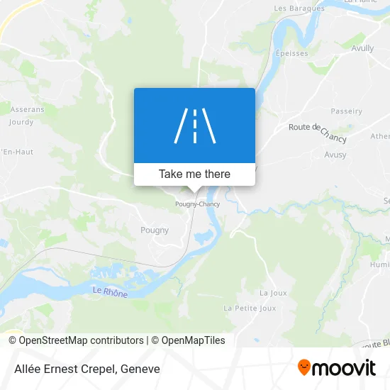 Allée Ernest Crepel map