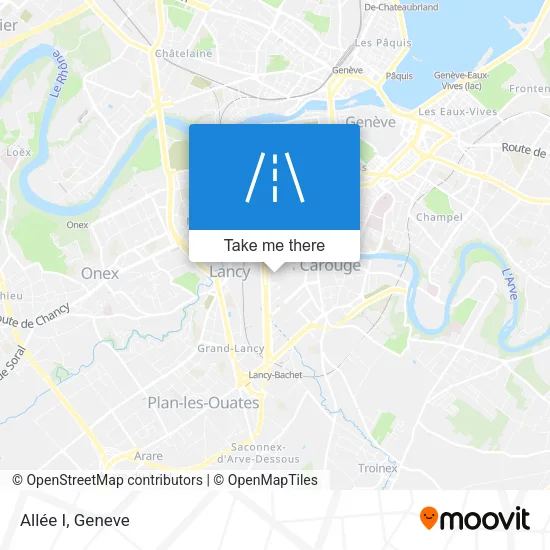 Allée I map