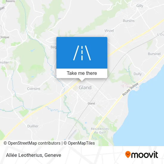 Allée Leotherius map