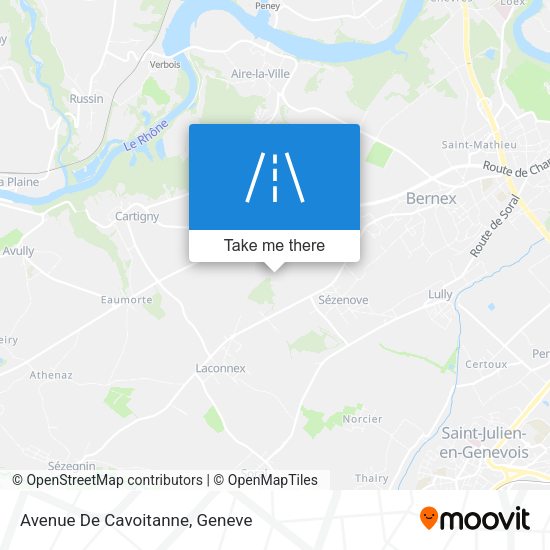 Avenue De Cavoitanne map