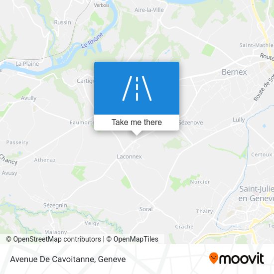 Avenue De Cavoitanne map