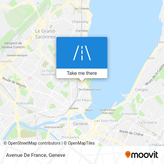 Avenue De France map