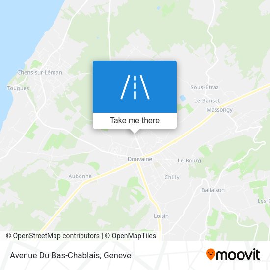 Avenue Du Bas-Chablais map