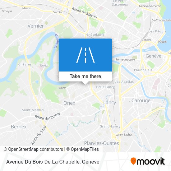 Avenue Du Bois-De-La-Chapelle map