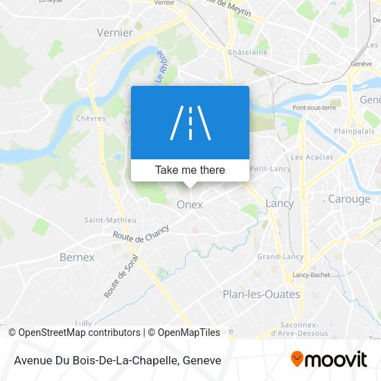 Avenue Du Bois-De-La-Chapelle map