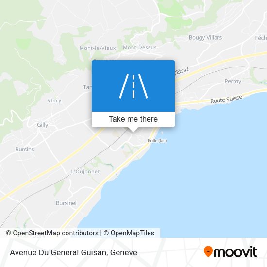 Avenue Du Général Guisan map