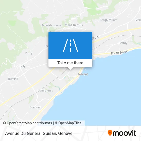 Avenue Du Général Guisan map