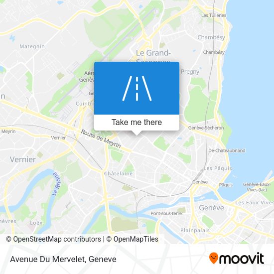 Avenue Du Mervelet map
