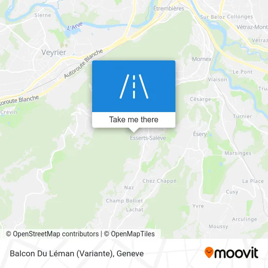Balcon Du Léman (Variante) map