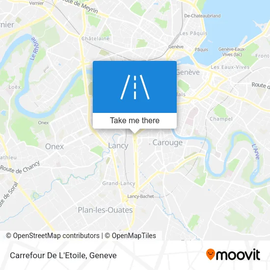 Carrefour De L'Etoile plan