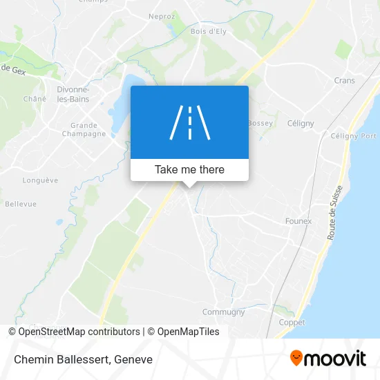 Chemin Ballessert map