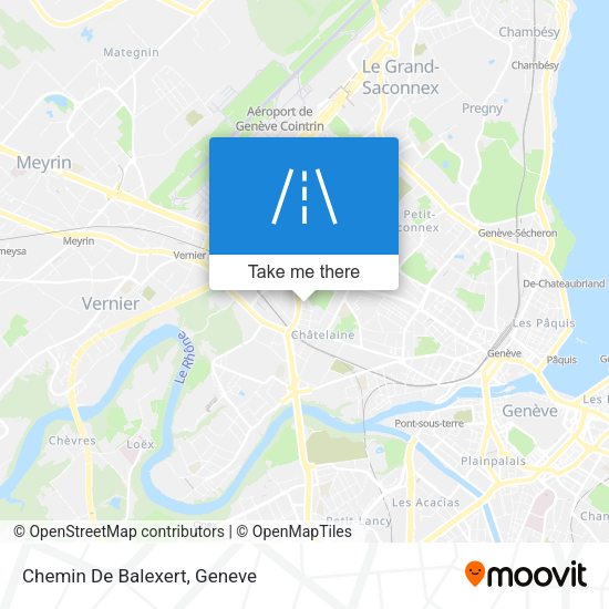 Chemin De Balexert map