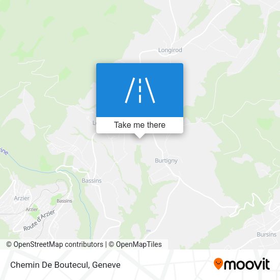 Chemin De Boutecul map