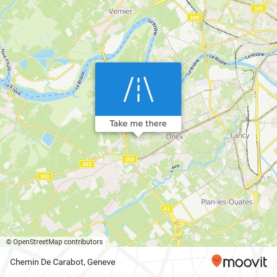 Chemin De Carabot map