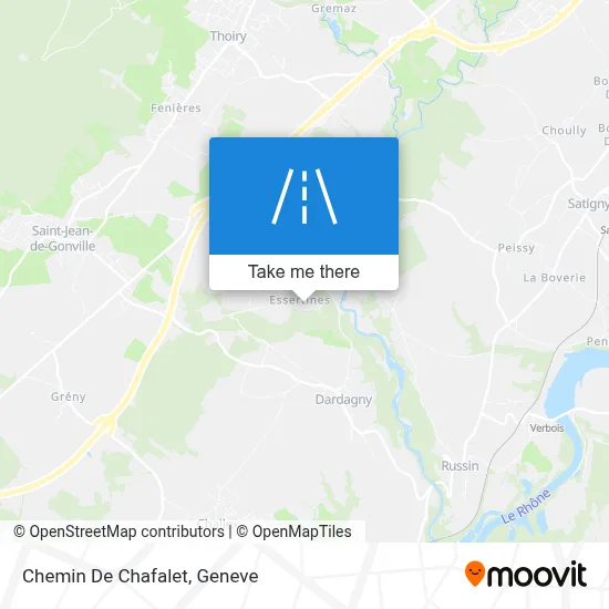 Chemin De Chafalet map