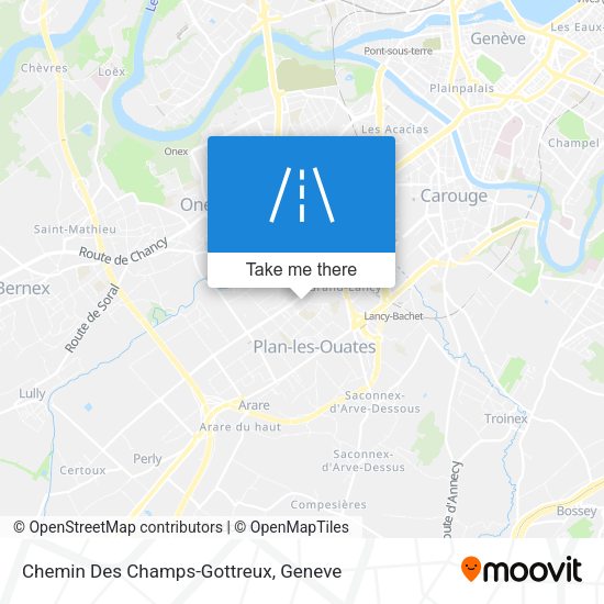 Chemin Des Champs-Gottreux map