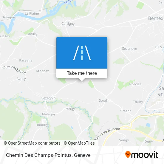 Chemin Des Champs-Pointus map