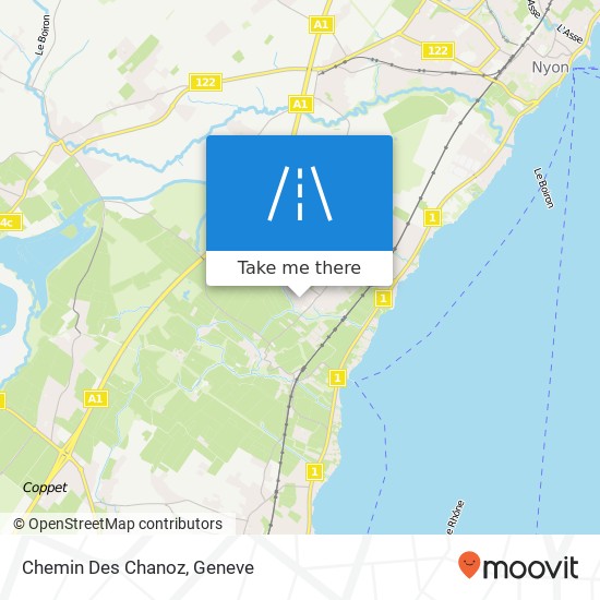 Chemin Des Chanoz map
