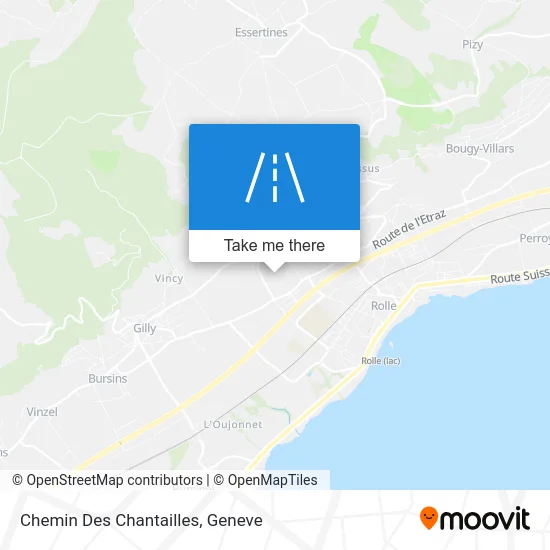 Chemin Des Chantailles map