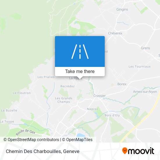Chemin Des Charbouilles map