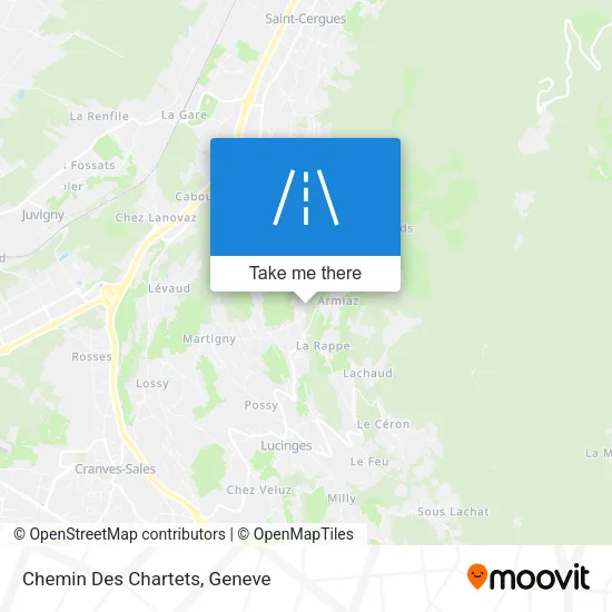 Chemin Des Chartets map