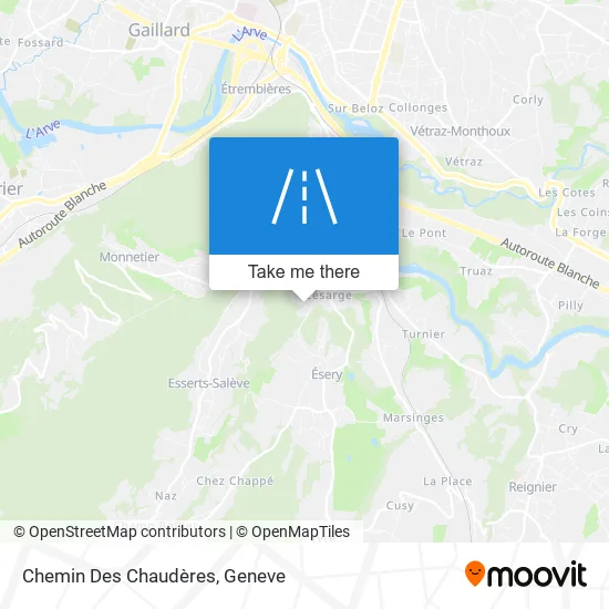 Chemin Des Chaudères map