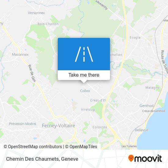 Chemin Des Chaumets map