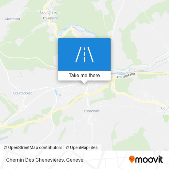 Chemin Des Chenevières map