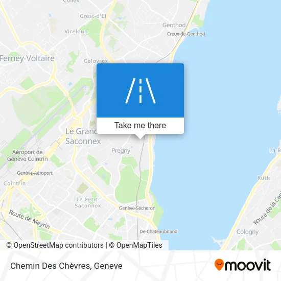 Chemin Des Chèvres map