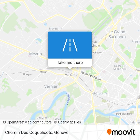 Chemin Des Coquelicots map