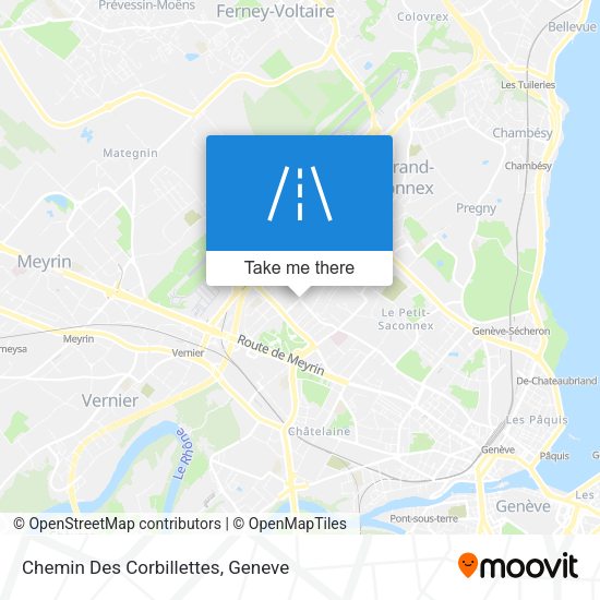 Chemin Des Corbillettes map