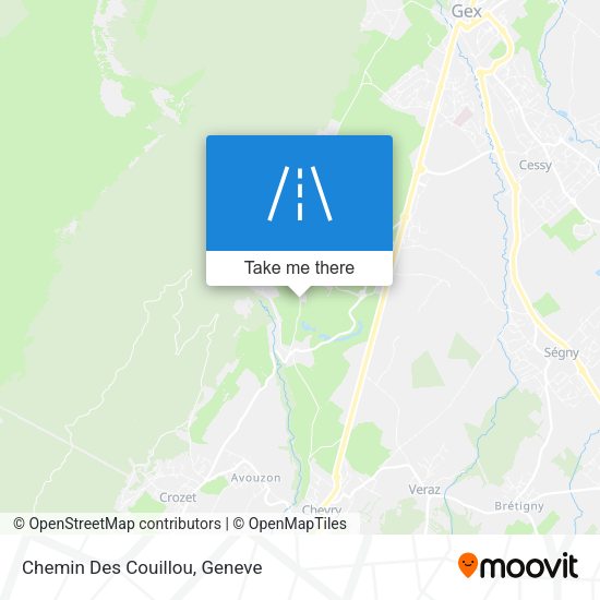Chemin Des Couillou map