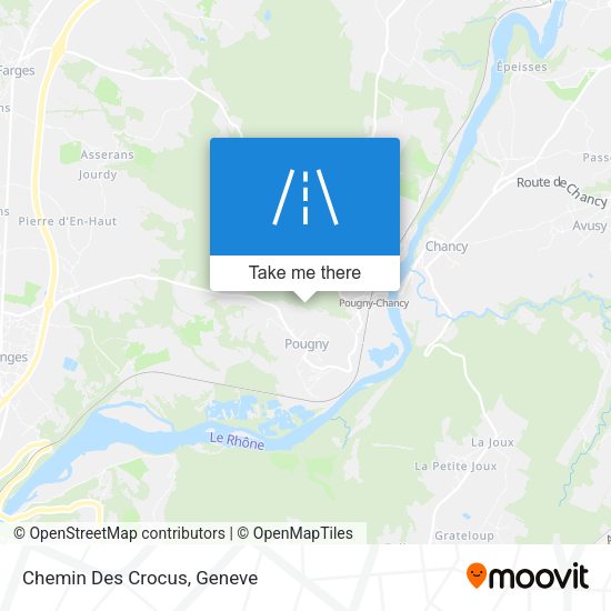 Chemin Des Crocus map