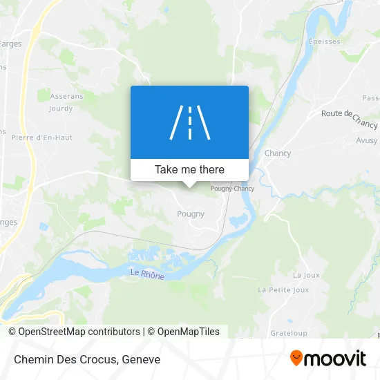 Chemin Des Crocus map