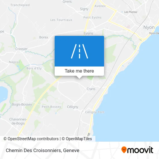Chemin Des Croisonniers map