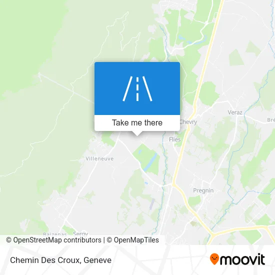 Chemin Des Croux map