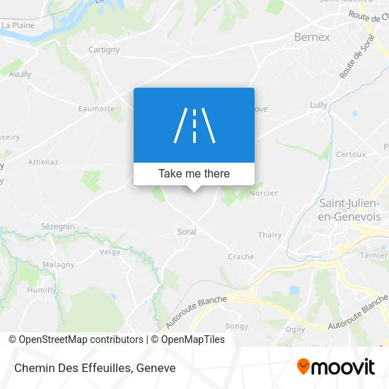 Chemin Des Effeuilles map