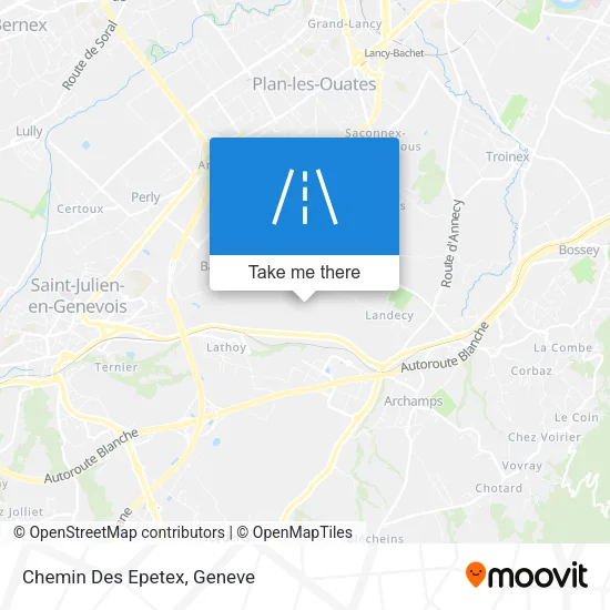 Chemin Des Epetex map
