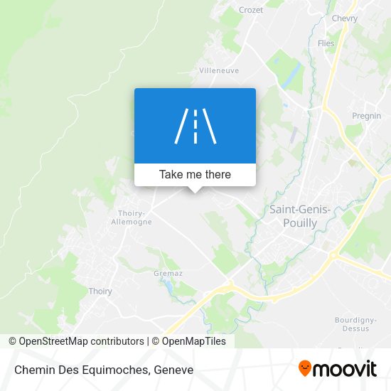 Chemin Des Equimoches map